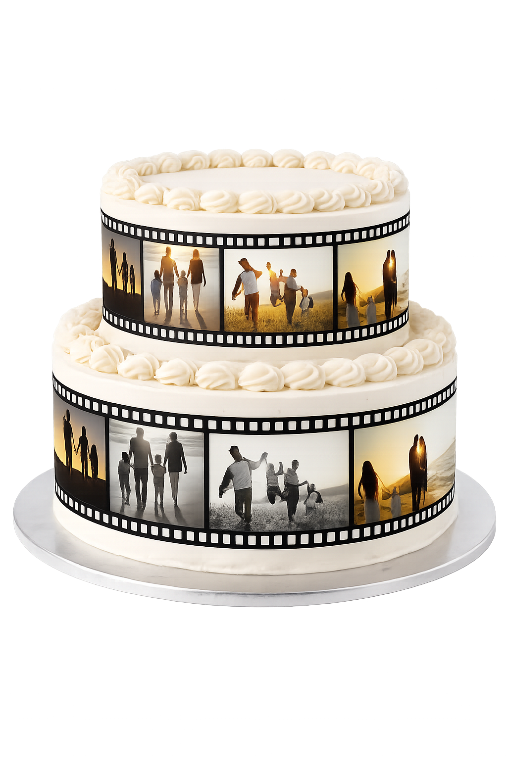 Personalised Film Strip Edible Cake Wrap