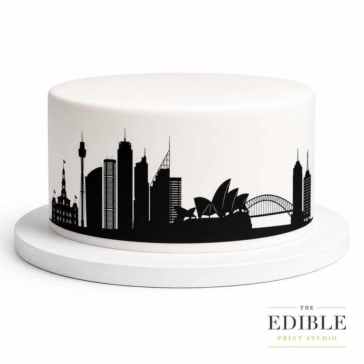 Sydney Skyline Edible Cake Wrap | Australia City Cake Decoration