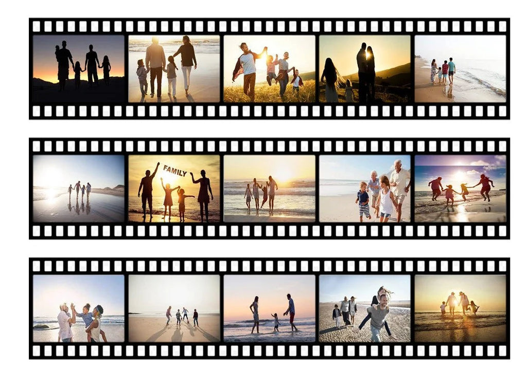 Personalised Film Strip Edible Cake Wrap