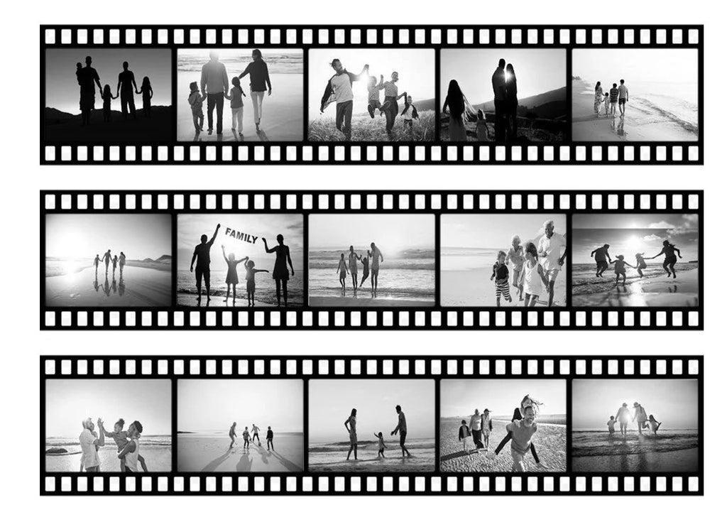 Personalised Film Strip Edible Cake Wrap